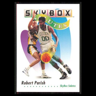 Robert Parish #575 1991 SkyBox Boston Celtics Basketball Card NBA NM