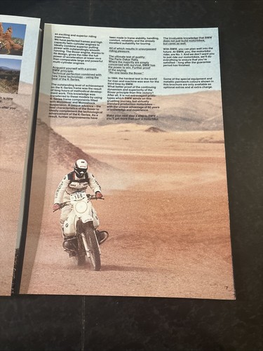 BMW R Series Sales Brochures - 1970's-2000's - R80, 100, 1100 & 1200 Models x26 - Picture 19 of 24