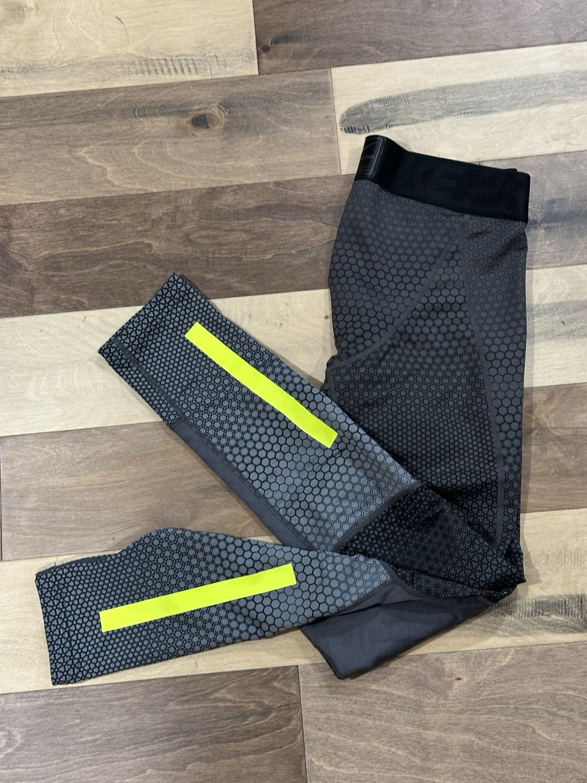 Nike Pro Hyperwarm Hexodome Compression Tights Me… - image 9