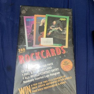 Rock Cards Series One | eBay