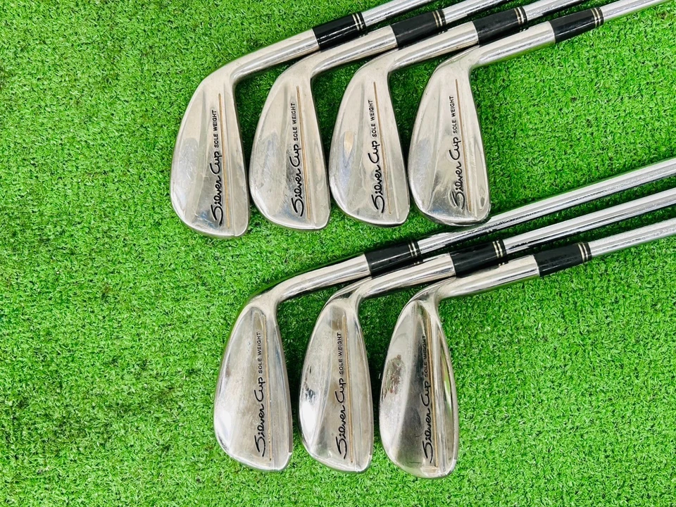 Mizuno Silver Cup Iron Set 3-5.7-9+SW RH Silver Cup Regular Weight Steel  EL2892 - Image 2 of 4