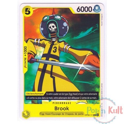 One Piece Card Game Karte OP09-111 C Brook [FR] TCG OP09 Near Mint
