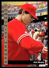 Dale Murphy 1993 Upper Deck #32 Phillies MLB READ FREE SHIPPING AutographDen