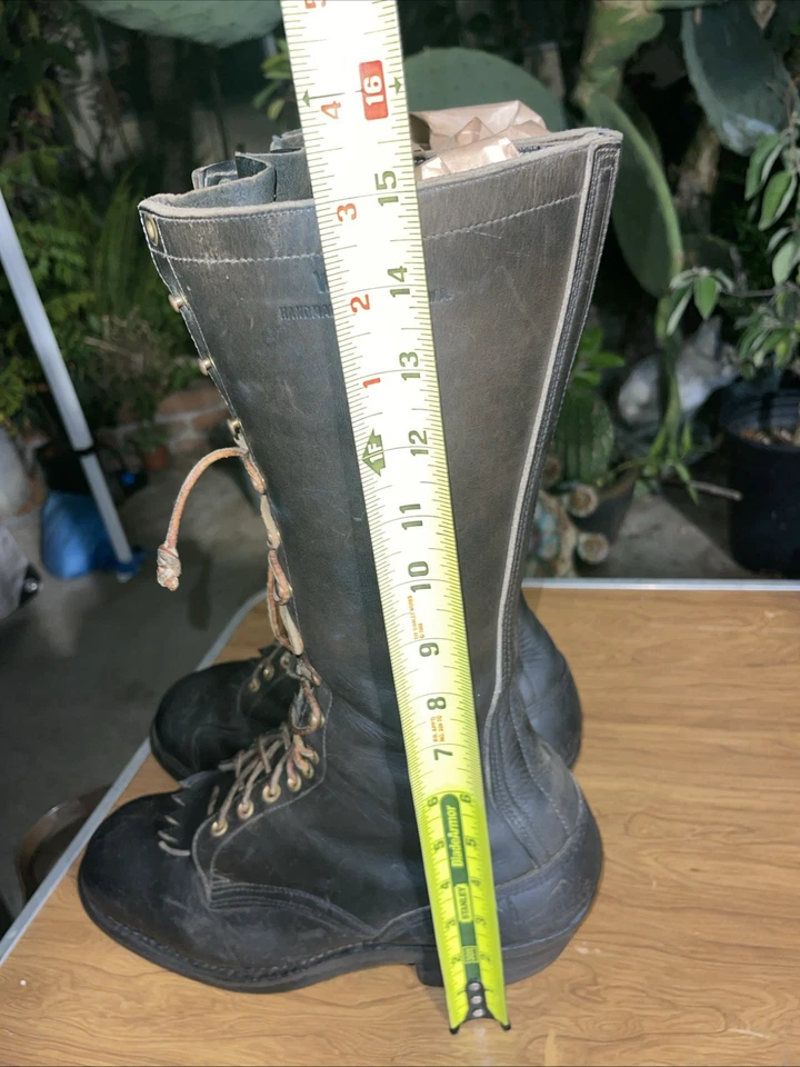 Винтажные мужские ботинки WHITE'S размер 9 EE подъем 15 футов с мягким носком - Изображение 2 из 4