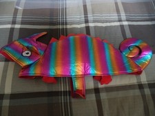 DÉGUISEMENT HALLOWEEN DRAGON COLORÉ POUR CHIEN TAILLE L