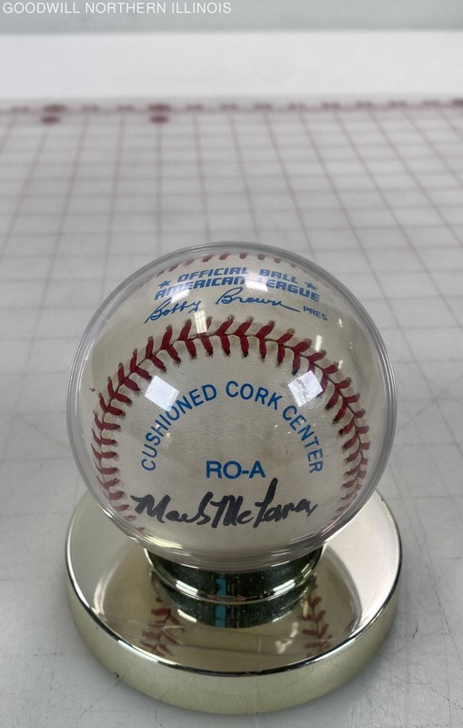 Bobby Brown Official American League Baseball Vintage AL RO-A With Writing
