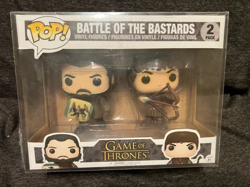 Funko Pop! Game of Thrones Battle of the Bastards 2-Pack VAULTED Jon vs Ramsay