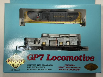 #ad Vintage NOS Proto 2000 GP7 Northern Pacific 556 w Steam Gen HO Unopened NIB $125.00