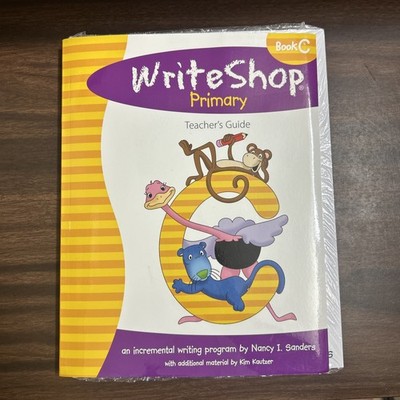 WriteShop Primary Book C Teachers Edition WriteShop Activity Pack Complete PB VG