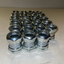23pcs lot ofSteel Compression Connectors - EMT Conduit RAINTIGHT -3/4 new
