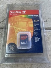 NEW SanDisk Secure Digital SD Memory Card 128 MB for Digital Camera or Palm