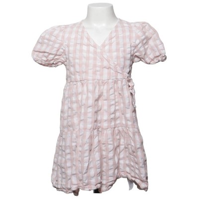 Little Kids, Kleid, Größe: 128, Pink/Weiß, Baumwolle, Karo, Mädchen #SB3