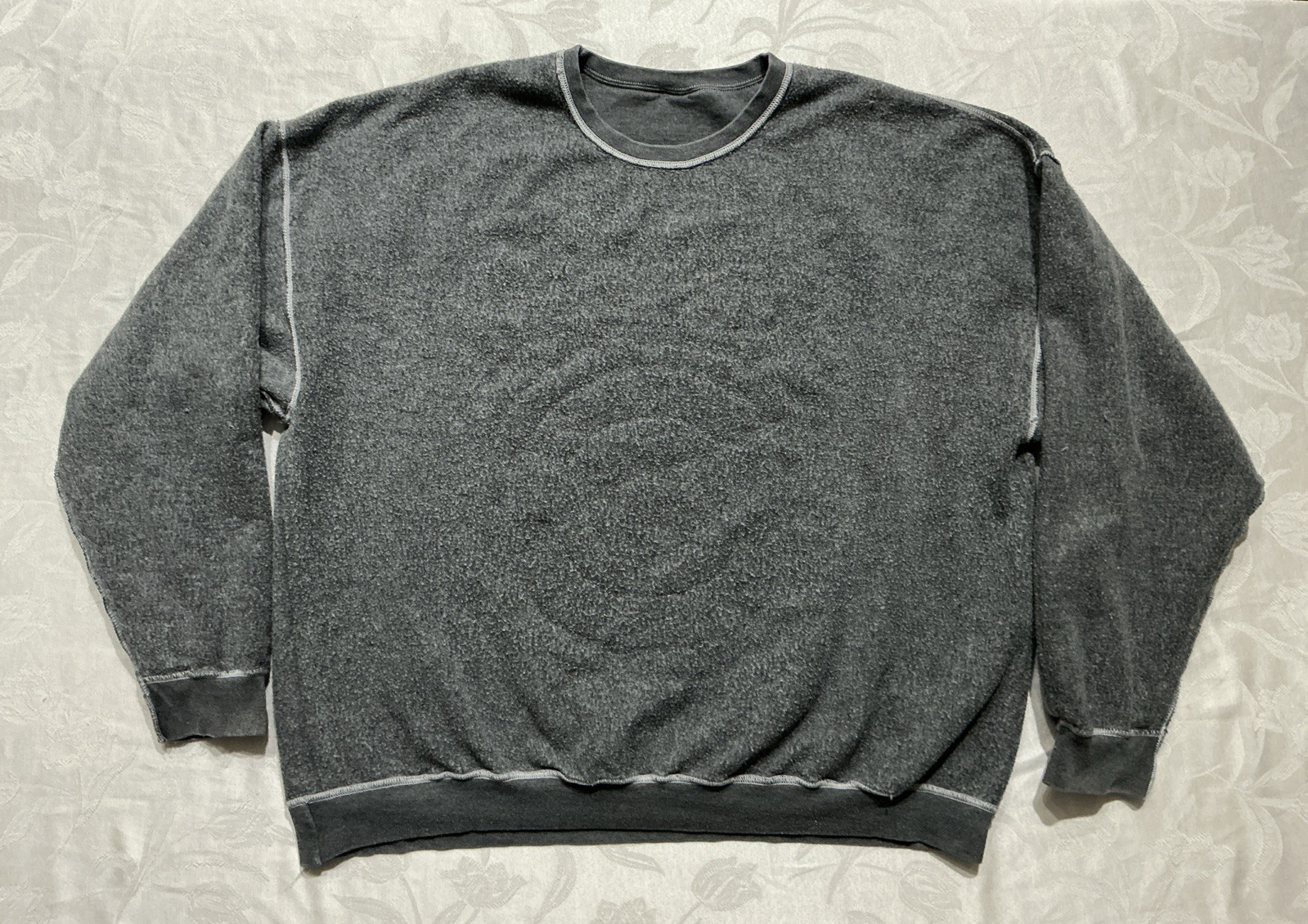 Oversized Pullover L XL Fleece Sweatshirt NIRVANA… - image 5