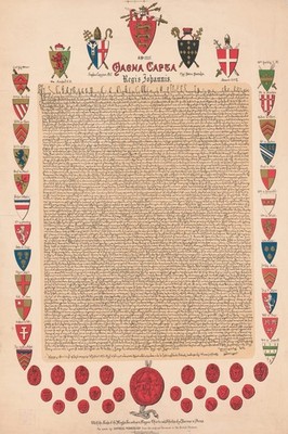   Magna Carta Historical Poster - 24x36  Premium Matte Print