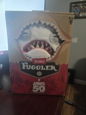 Zuru Fuggler Jaws 50th Anniversary Shark Plush Stuffed Animal Gray White