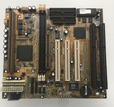 Carte Mère Slot 1 - Zida Ex98 - Intel 440Ex - Testée, 2x ISA, 3x PCI, 1x AGP, AT