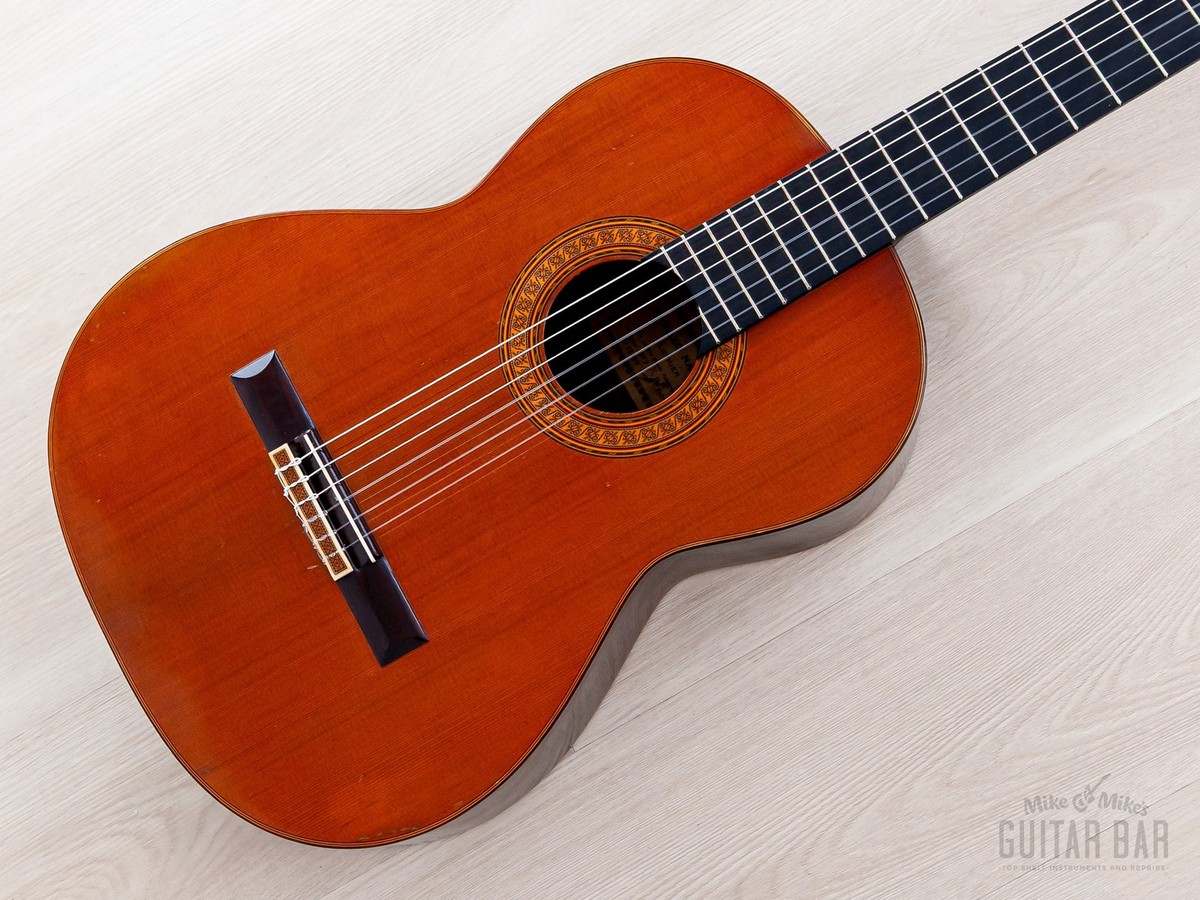 NAKAギター 1973 Sakazo Nakade No. 1200Y Vintage Classical Guitar, Spruce +