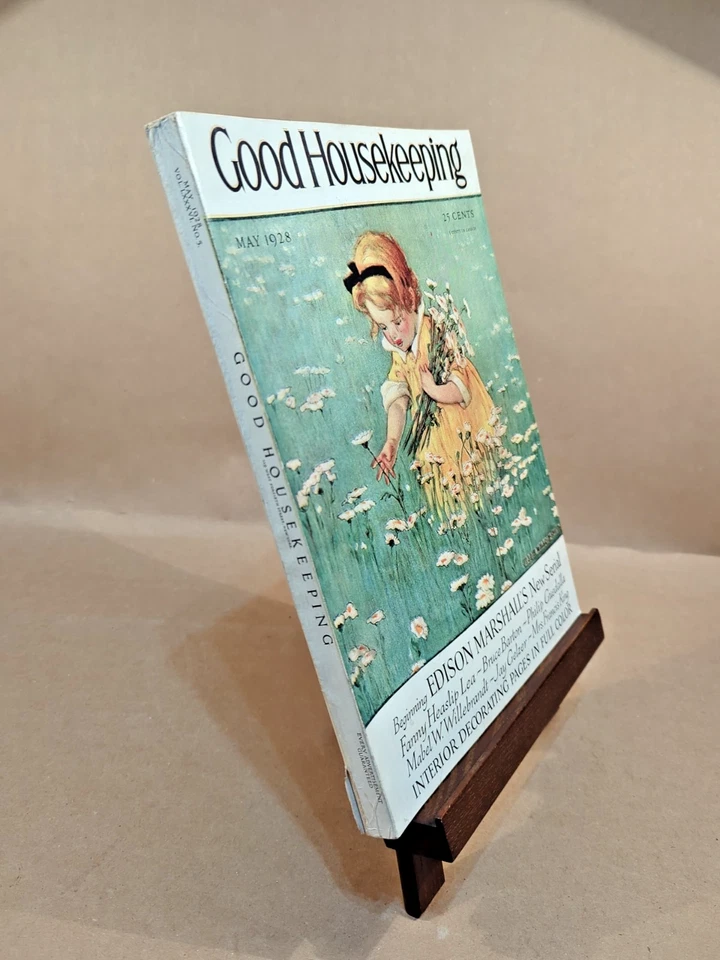 May 1928 Good HOUSEKEEPING Magazine JESSIE WILCOX SMITH Clean! Foto 3 de 4
