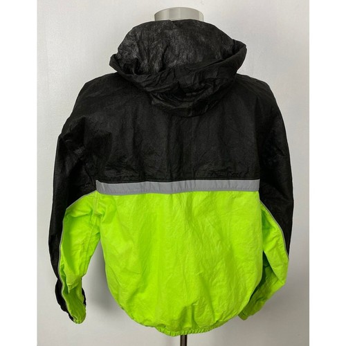 Men Frogg Toggs Road Toad colorblock waterproof windbreaker rain jacket, M - Picture 3 of 4