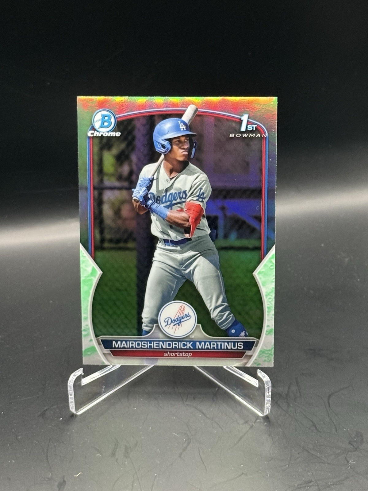 2023 Bowman Mairoshendrick Martinus Chrome Lunar Glow Refractor 1st #BCP-55