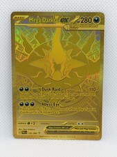 2026 Pokemon Mega Darkrai ex Gold Hyper Rare 120/084 Pitch Black