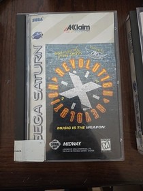 Sega Saturn Console - Tested & Working - Cords & 3 Games  **No Controllers