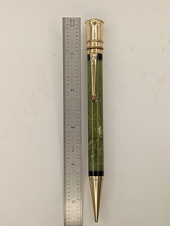 Early Parker Jade Senior Vintage Pencil Working Missing Pencil Top