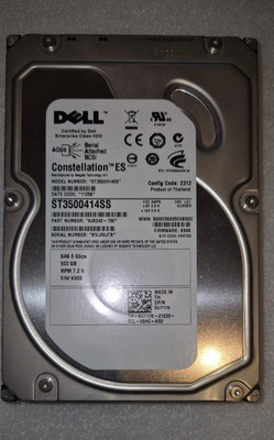 Seagate Constellation ES 500GB SAS ST3500414SS 3,5'' 7200 RPM Festplatte HDD