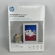 HP Advanced Glossy Photo Paper | 60 Sheets | 5 x 7 in | Q8690A