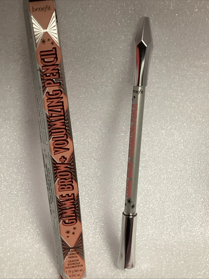 BENEFIT Gimme Brow+ Volumizing Long Lasting Fiber Eyebrow Pencil Cool Soft Black - Image 2 of 4