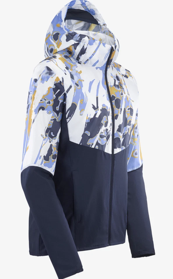 2021 Salomon Women's Agile Full Zip Wind Hoodie - Medium - Image 3 of 3