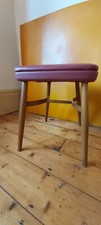 vintage stool wooden Ercol Style