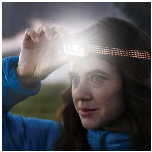 3 Pack Duracell LED Headlamp 575 Lumens Hiking Camping Torch Flood Spot Light eBay