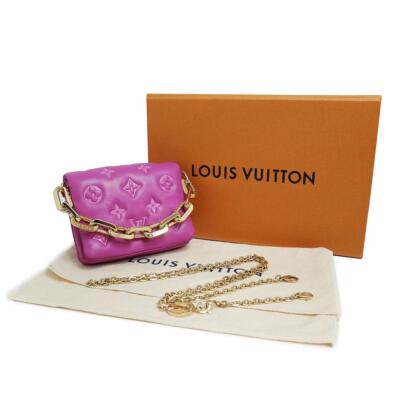 LOUIS VUITTON Coussin Belt Back Mini Bag Lambskin Orchide