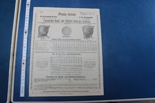 J. G. Schmidt & Co. Waschkessel Viehfutter Bremen Geestemünde Preisliste 1912