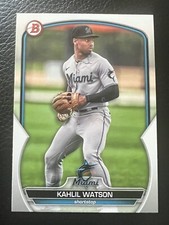 Kahlil Watson 2023 Bowman Prospects Card #BP-147 Miami Marlins
