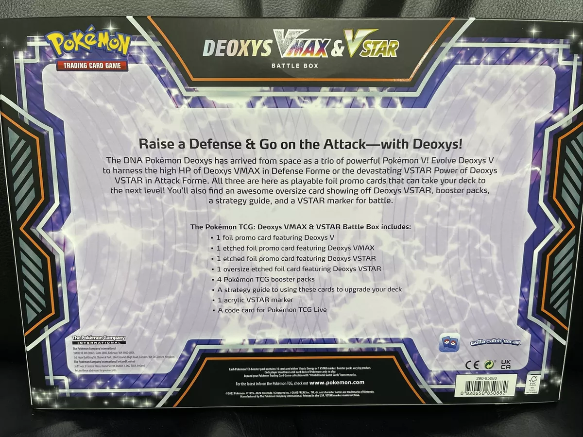 NEW* Unboxing Deoxys V Battle Deck and Opening Deoxys VMAX VSTAR Battle box  