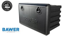 BAWER TOOL BOX 800x460x500mm Lorry Tool Case Side Locker Storage Recovery Truck!