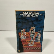 Keywords: A Vocabulary of Culture and Society by Raymond Williams