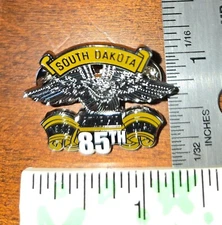 2025 Official Sturgis "Eagle Wing", SD 85th Harley D. MC Rally Jacket/Vest Pin