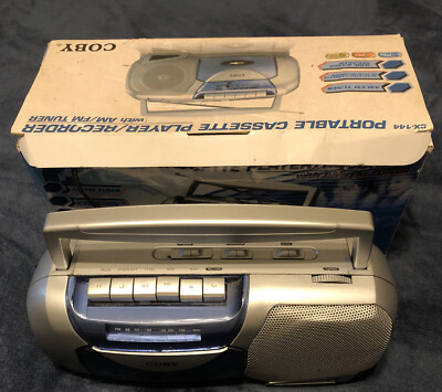 Coby CX144 Radio/Cassette Boombox
