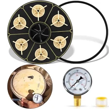 6-Port Module w/ Valve Shell O-Ring for Paramount 004-302-4408-00 Pressure Gauge