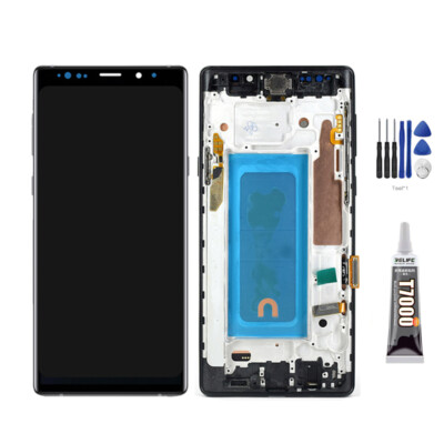 For Samsung Galaxy Note 9 LCD Display Touch Screen Digitizer Assembly +Frame