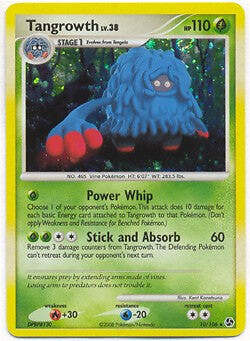 Pokemon Diamond & Pearl Great Encounters - Tangrowth (Holofoil) Card 10/106