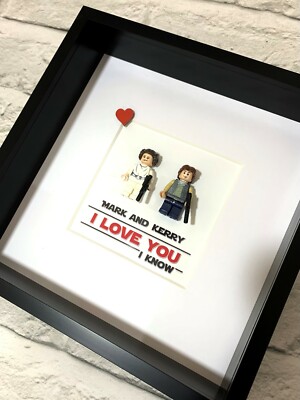 Personalisiertes Valentinstagsgeschenk | Star Wars Geschenke | I Love You... I Know Geschenk