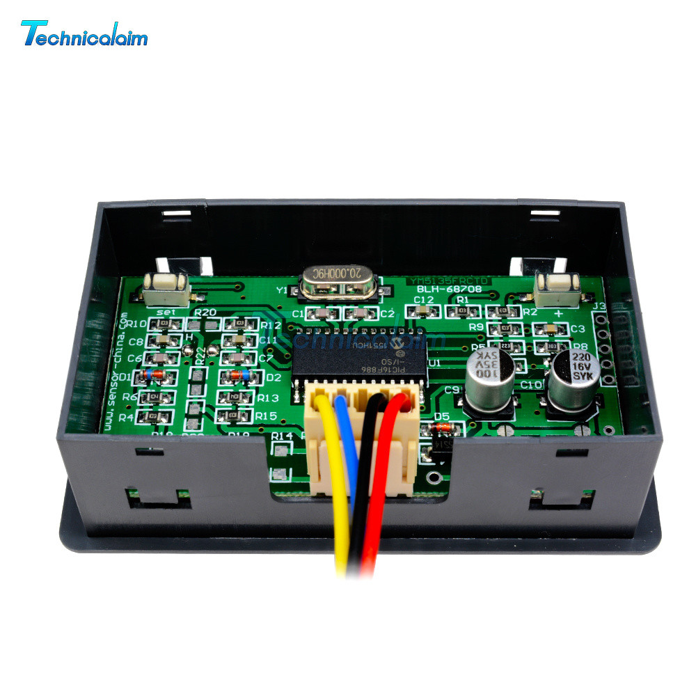 DC 7-12V Red LED Digital Counter/Timer/Meter - Multi-Function Frequency Counter Module