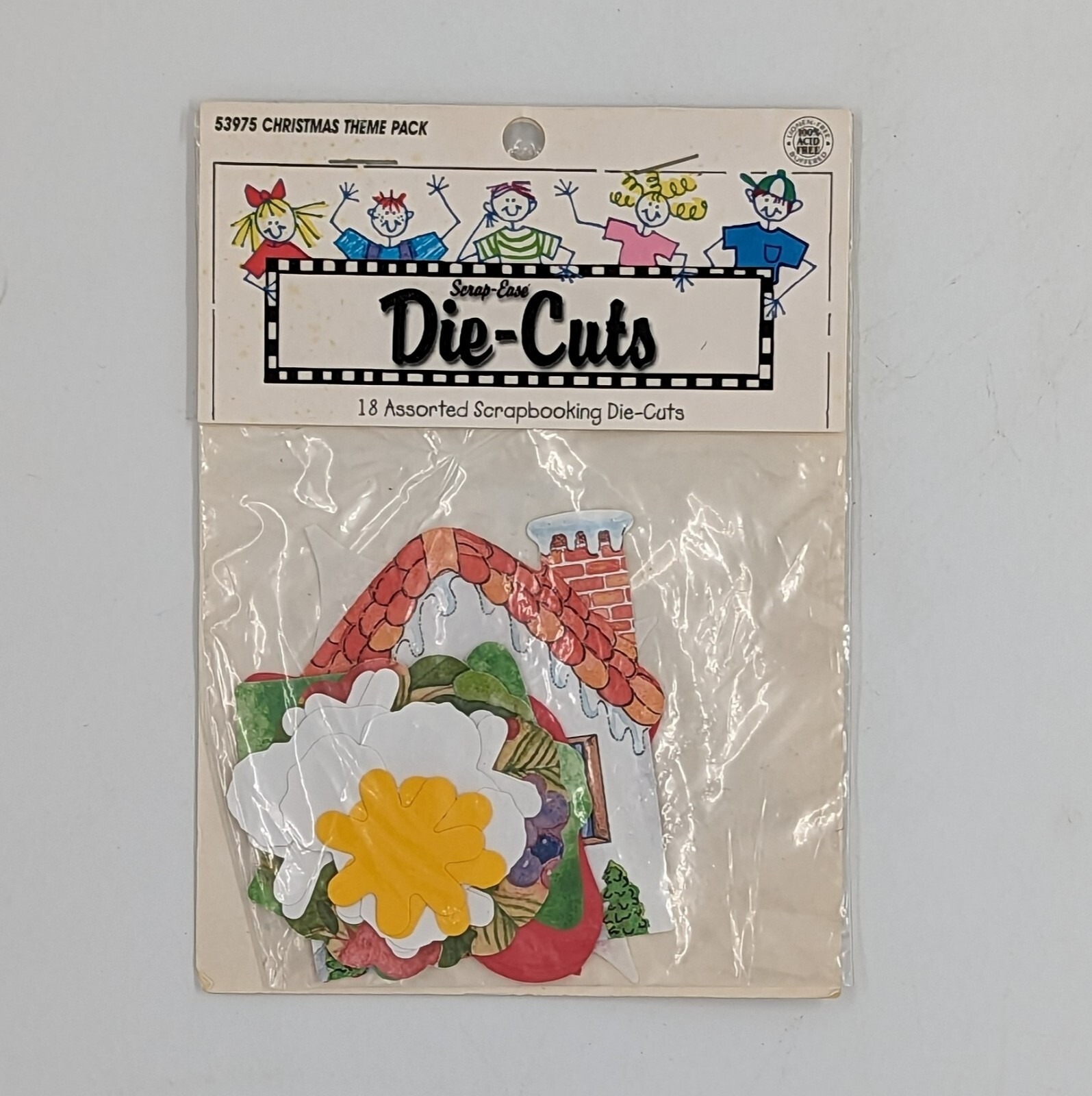 What's New LTD ScrapEase DieCuts 53975 Christmas Theme Pack 18 Die