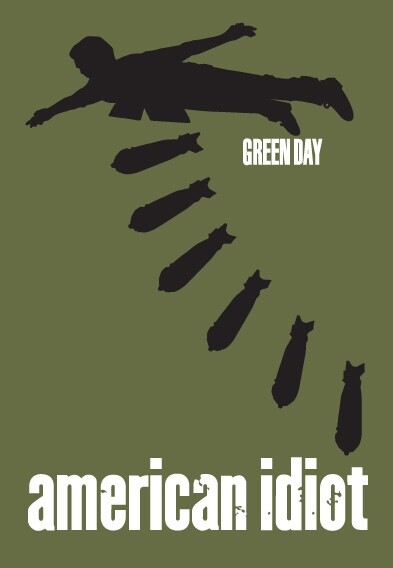 GREEN DAY - AMERICAN IDIOT - BOMB ADVERTING POSTER | eBay