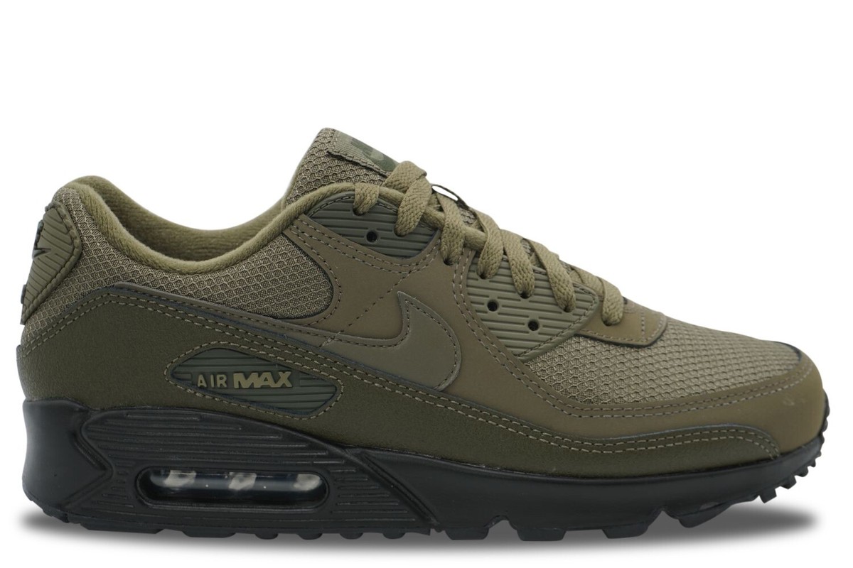 Nike Air Max 90 Reflective Swoosh Medium Olive Sneakers