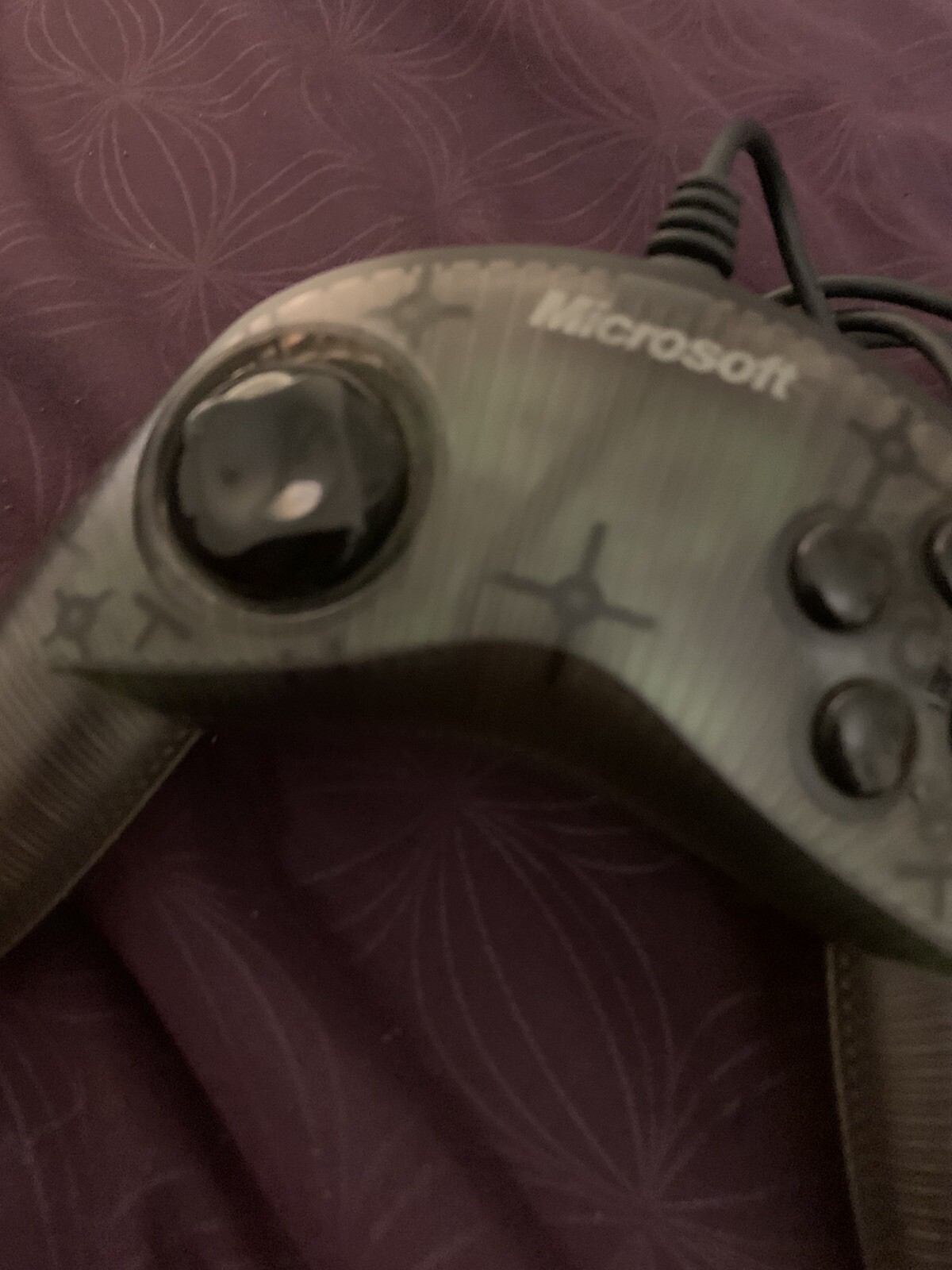 Microsoft Sidewinder Plug and Play Wired USB Game Pad Controller Side